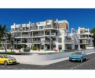 3pokojový penthouse na pláži blízko centra v Denii