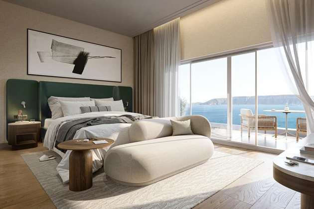 Penthouse eladó Novi Vinodolski városában, a tenger közelében Horvátországban