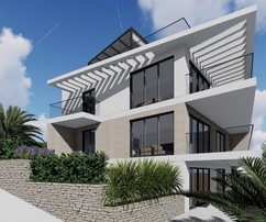 Luxurious Ciovo Duplex with Pool Near the Beach