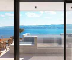 Apartamento de lujo con piscina en venta en Dugi Rat, Croacia