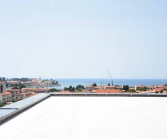 Penthouse na predaj v centre Poreča s výhľadom v Chorvátsku
