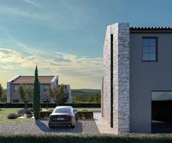 Kanfanarban modern dizájner villa várja új tulajdonosát Horvátországban