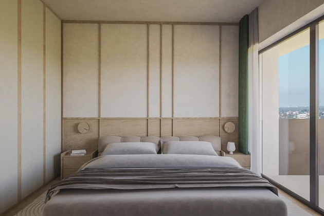 Istrie, Umag - Résidence Green Tower, appartement trois pièces avec terrasse au 3ème étage