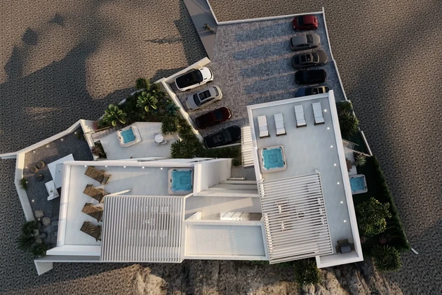 Čiovo, Okrug G., Penthouse mit Meerblick und Dachterrasse 70m2