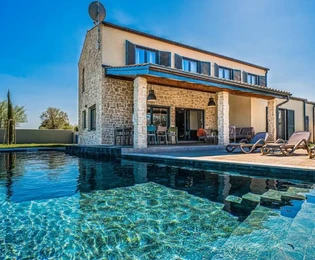 Současná vila, Istrie, Brtonigla