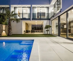 Modern semi-detached villa for sale in Medulin in Croatia