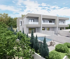 Водице - Maison S1 с бассейном, тихое место