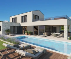 Villa moderna con piscina, Istria, Poreč
