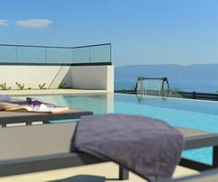 Villa con piscina in vendita vicino a Raša in Croazia