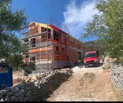 Marina, Vinišće, maison individuelle de 216 m2, à 600 m de la mer et de la plage