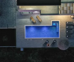 Maison avec vue spectaculaire sur la mer à Split