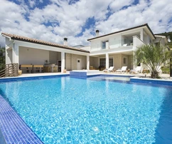 Moderní vila s bazénem, Istrie, Labin