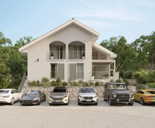 Остров Крк, Малинска, отличная двухкомнатная квартира 53 м², терраса и сад