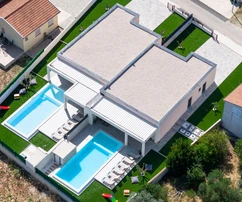 Zadar - Poljica Brig | Luxusní dvojdům s bazénem - Exkluzivní nabídka