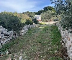 Trogir, Drvenik Veliki, terreno edificabile di 2391 m2, a 250 m dal mare