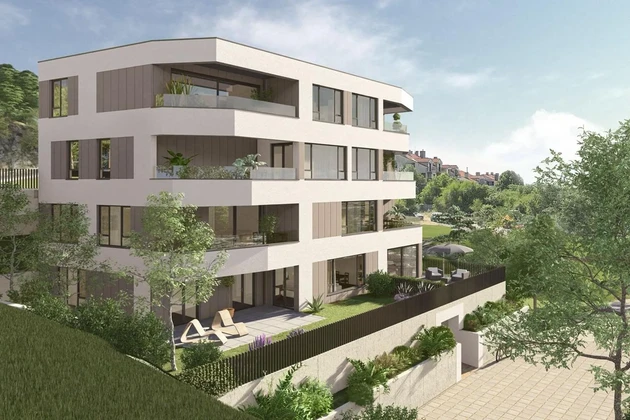 Kastav, Resetari, Blue Horizon Residence, appartement trois pièces attractif, bâtiment neuf, 80 m²