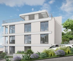 Trogir, dwupoziomowy apartament z tarasem na dachu