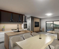 EXKLUZIVNÍ APARTMÁN S VÝHLEDEM NA MOŘE, 600 M OD PLÁŽE!