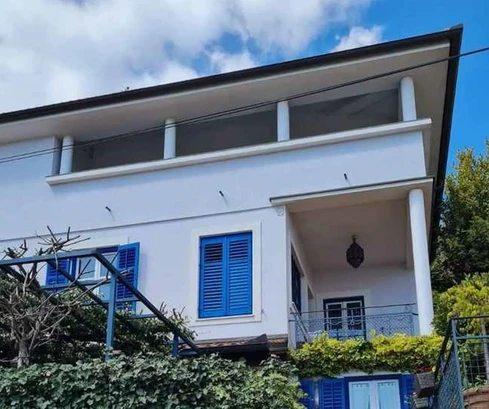 Opatija, Pobri, house with a beautiful garden and panoramic sea view