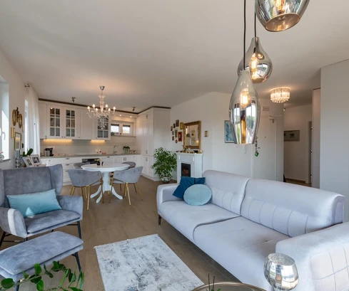 Istria, Poreč, three-room apartment with panoramic sea view