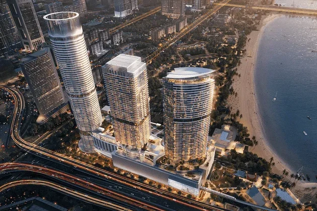 Appartement 1 chambre Palm Jumeirah - Vie élevée dans Palm Beach Tower 2