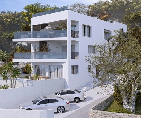 Zweizimmer-Wohnung in Okrug in erster Meereslinie zu verkaufen in Kroatien