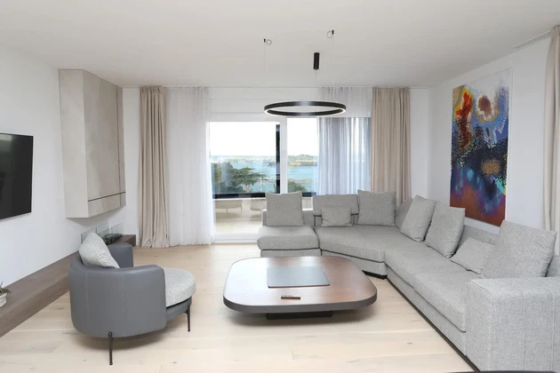 Istria, Pula, luksusowy penthouse 162 m² z widokiem na morze w doskonałej lokalizacji