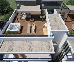 Zadar, Sukošan, moderno apartamento de dos dormitorios con jardín en excelente ubicación