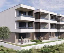 Istrie, Pula: Vila s bazénem a vedlejší budovou