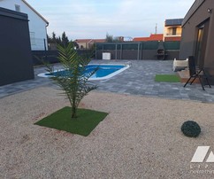 Modern home with a pool available in Ninski Stanovi in Croatia