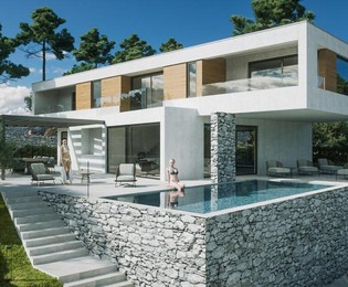 PRODANO - Luksuzna vila na prodaju u Vodicama