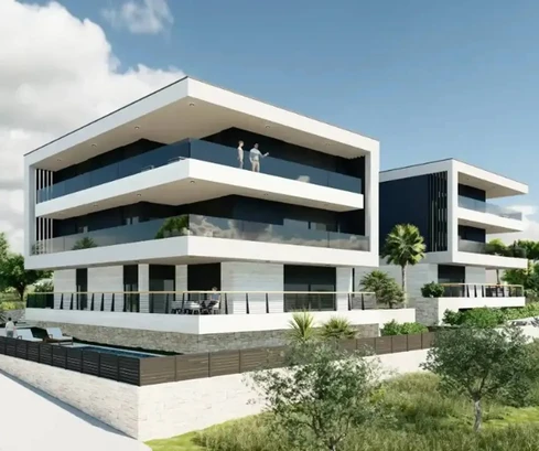 Apartment for sale with a pool in Medulin in Croatia