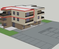 Vodice - pre-sale - Three-bedroom apartment S9, 104.77 m2, 2nd floor