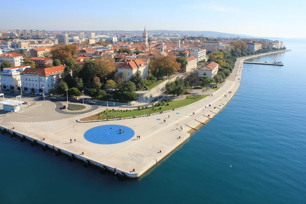 Zadar centrum starego miasta - 2-pokojowe mieszkanie, 1. piętro, solidna konstrukcja, cicha lokalizacja