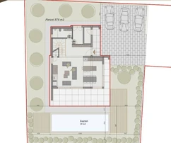 Modern villa medencével eladó Ližnjanban Horvátországban