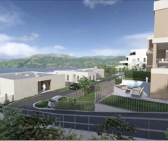 Appartement moderne de quatre chambres à vendre à Kostrena en Croatie