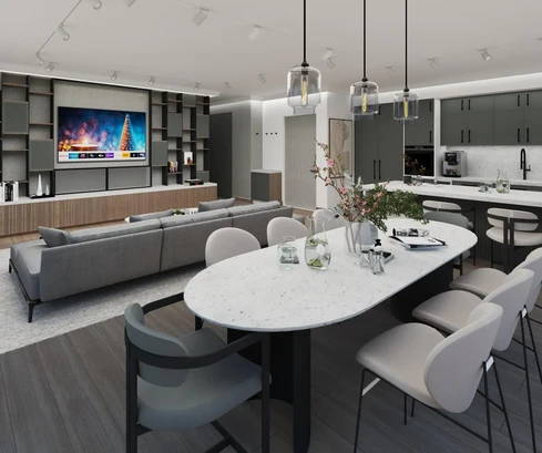 Amplio apartamento de tres dormitorios en venta en Makarska, Croacia