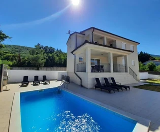 Splendida casa sul mare con piscina, Istria, Labin