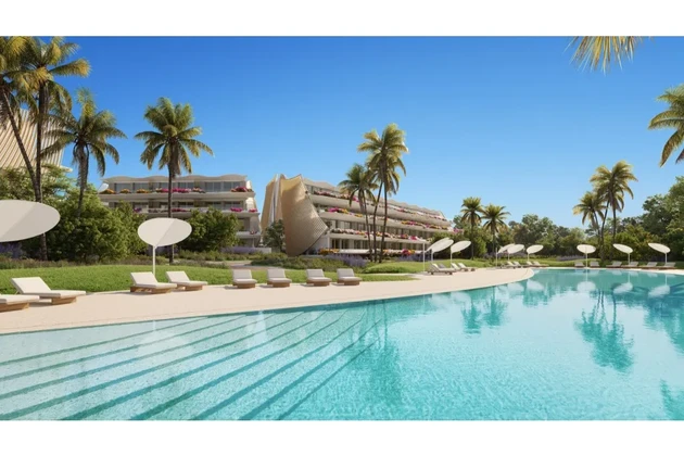 Przestronne mieszkanie z dużym tarasem w Delfin Gardens, Playa de l'Albir