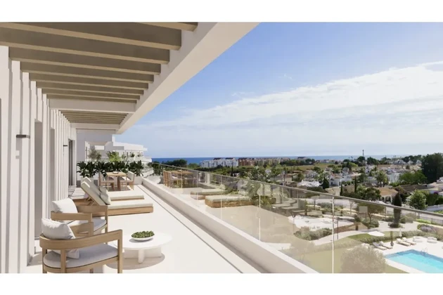 Ekskluzywne apartamenty z 2 sypialniami z basenem, jacuzzi i siłownią w El Verger, Denia