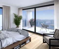 Modern villa eladó Orebićben, Pelješac-félszigeten Horvátországban