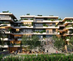 Apartamento de tres dormitorios con terraza en venta en Podstrana, Croacia