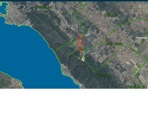 Terrain constructible 7779 m², à 15 minutes de Zadar - Oasis paisible près de la ville