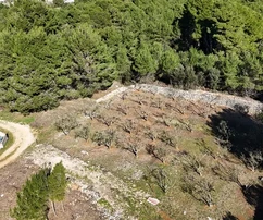 Építési telek, beépített rész 473 m²