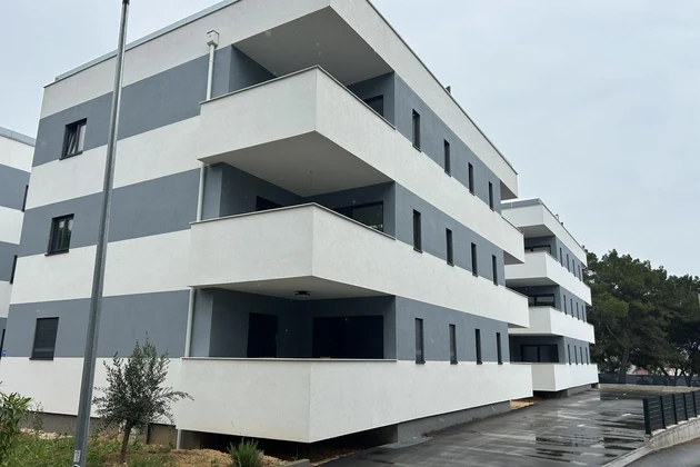 Biograd na Moru, Pakostane - Dvoupokojový apartmán S6 - A, s terasou na střeše