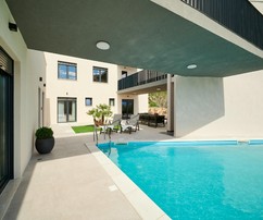 Unique modern villa not far from the sea near Omiš