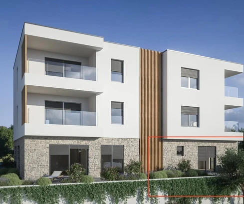 Brodarica, moderne Apartments in der Nähe des Meeres in einem exklusiven, im Bau befindlichen Gebäude, B2-S2