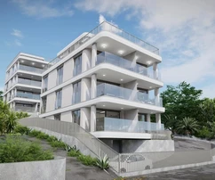 Trogir, two-bedroom apartment with rooftop terrace, first row