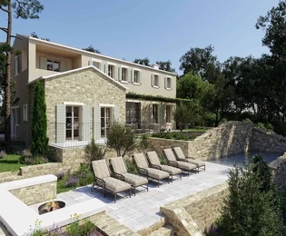 <p>Bellissima villa in pietra immersa nella natura, con vista sul mare, Brtonigla, ISTRIA</p>