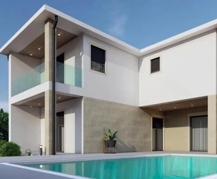 Nowoczesna willa w budowie, Istria, Kaštelir